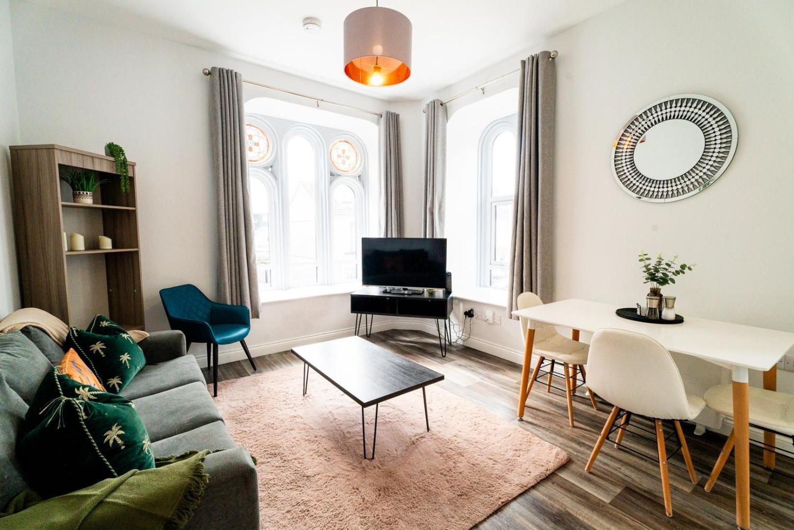 Free Parking | Smart Tv | 4 Guests Apartamento Swansea Quarto foto